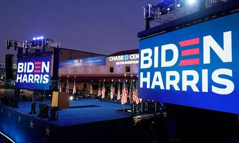 Ông Joe Biden phát biểu mừng chiến thắng trong cuộc bầu cử tổng thống Mỹ 2020